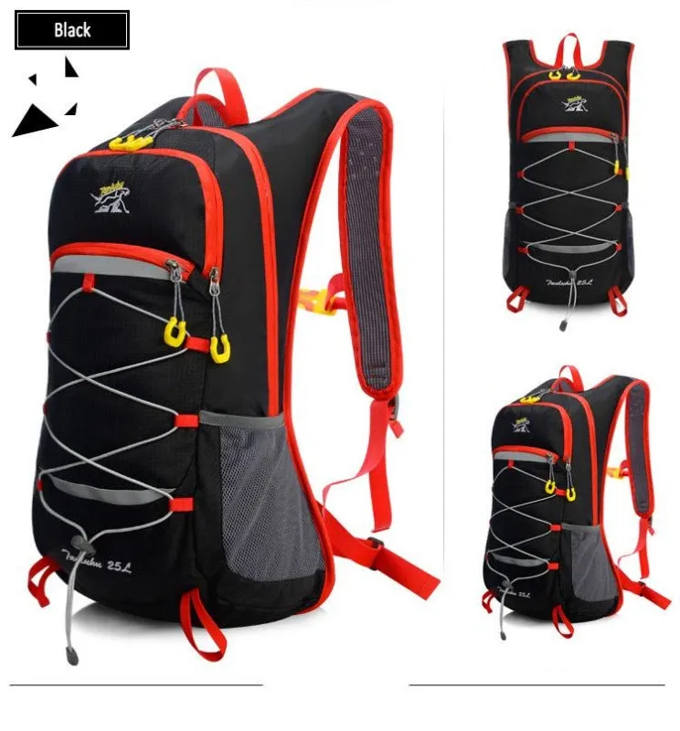 25L Hiking & Cycling with 2L Waterproof Backpacks