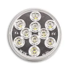 4" Round Back-Up 10 LED White | LED40W19