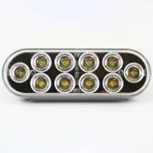 6" Oval Back-Up 10 LED | LED60W