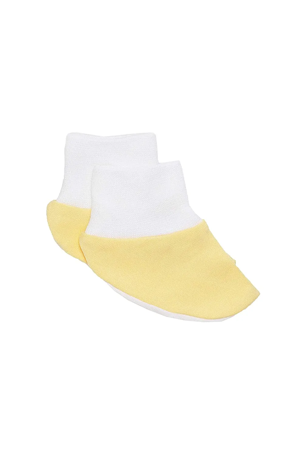 Accessories (Cap, Mittens, Booties) Gift Set 3 Pcs - Boys - Yellow