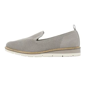 Adam Tucker Alana Loafers Fabric Grey Colour For Women