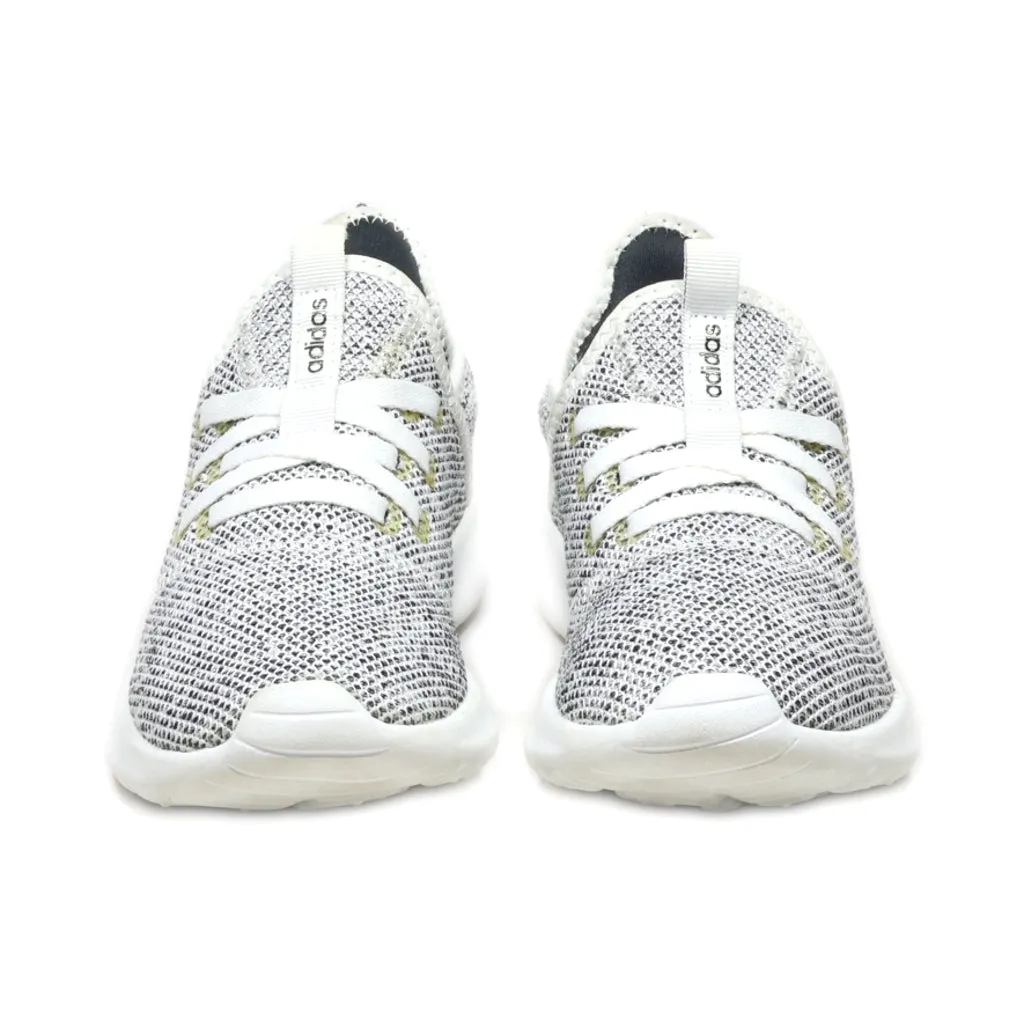 Adidas Cloud Foam Pure Running Sport Shoes Fabric White Colour For Women