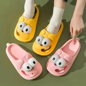 Adorable Kissing Cartoon Fashion Slides