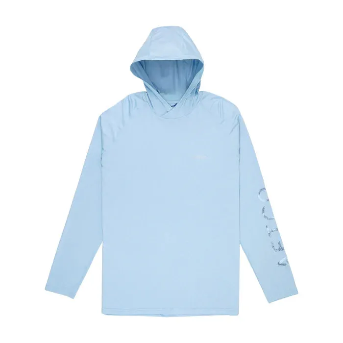 Aftco Samurai Hooded Long Sleeve Performance Shirt