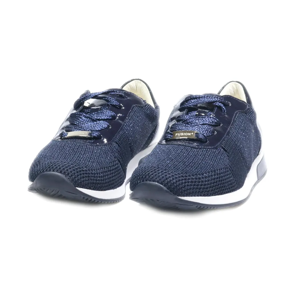 Ara Low-Top Sneakers Fabric Blue Colour For Women