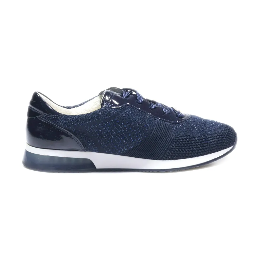 Ara Low-Top Sneakers Fabric Blue Colour For Women