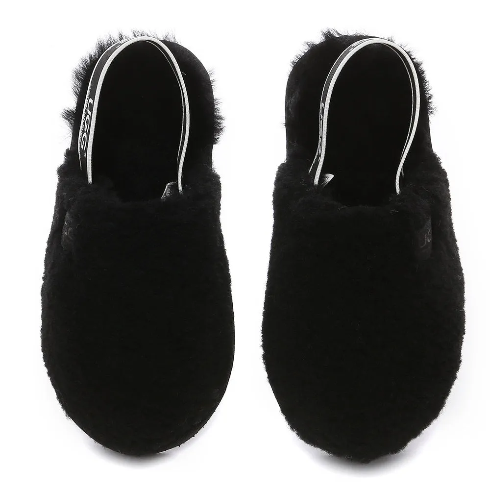 AUSTRALIAN SHEPHERD UGG Kids Fluffy Slides Slingback Kamari #AS2068K