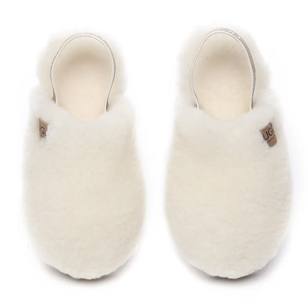 AUSTRALIAN SHEPHERD UGG Kids Fluffy Slides Slingback Kamari #AS2068K