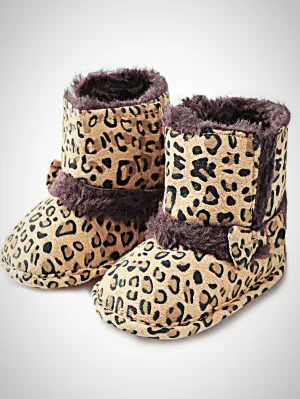 Baby Little Leopard Booties