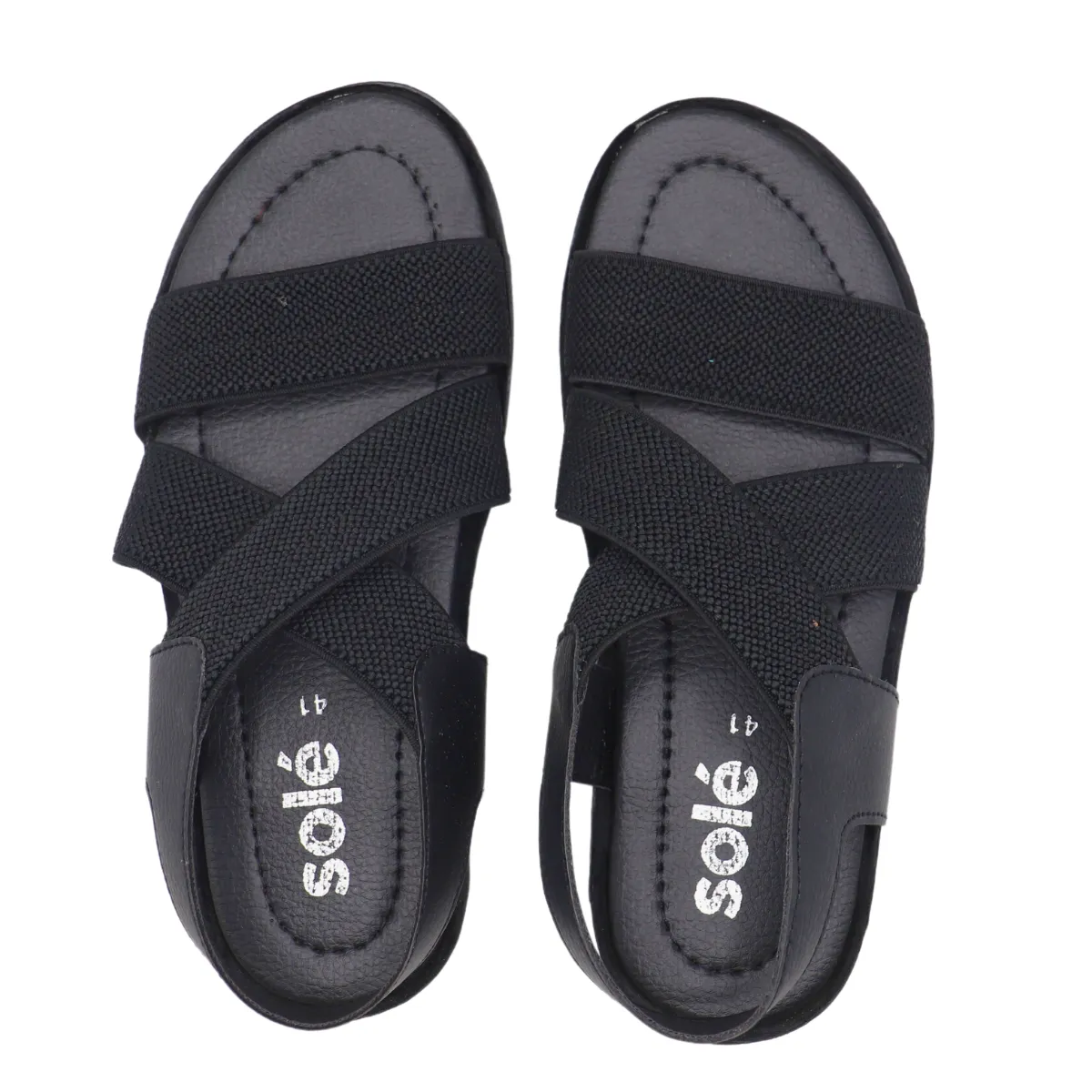 Black Casual Sandal 115032