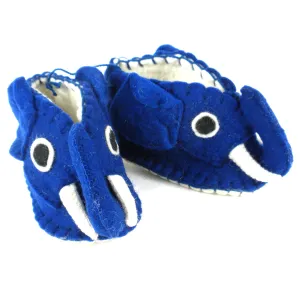 Blue Elephant Zooties Baby Booties Silk Road Bazaar