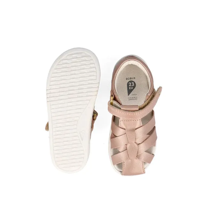 Bobux Iwalk IW Tropicana II Rose Gold Sandal 638318