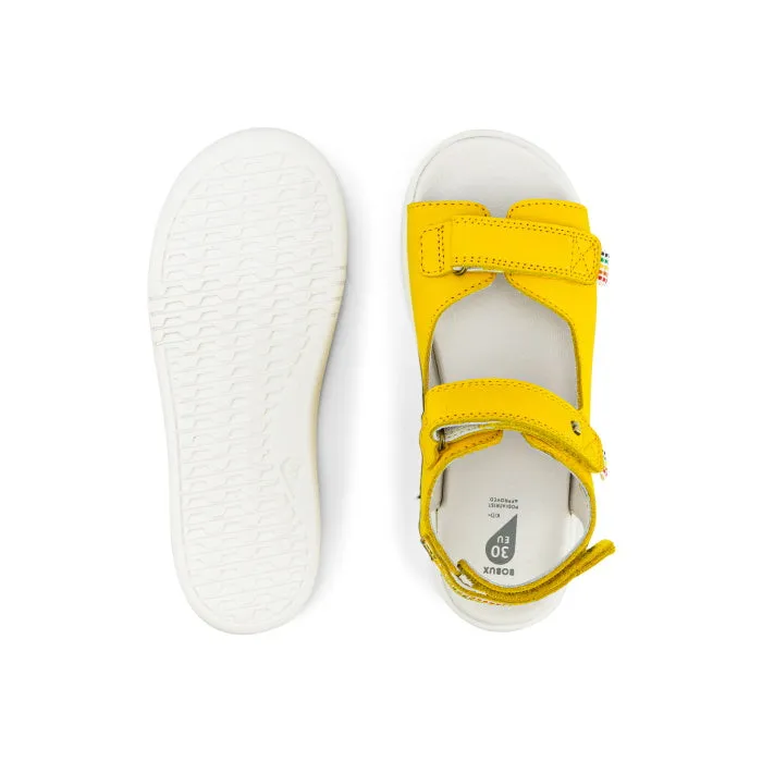 Bobux Kid   Plus Rise Open Toe Sandal Yellow 839103