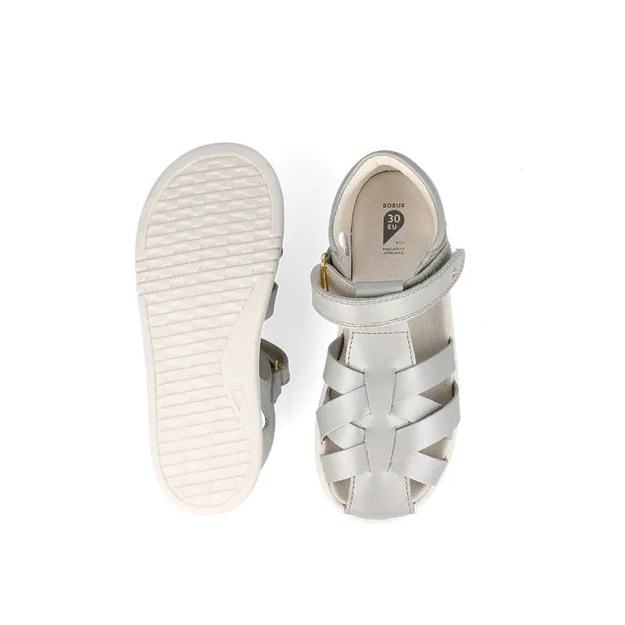 Bobux Kids Plus KP Tropicana II Metallic Silver Quick Dry Sandal 838320