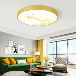 Cartoon Flush Mount Acrylic Ceiling Light Fixture for Living Room