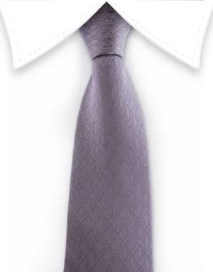 Charcoal Gray Teen Tie