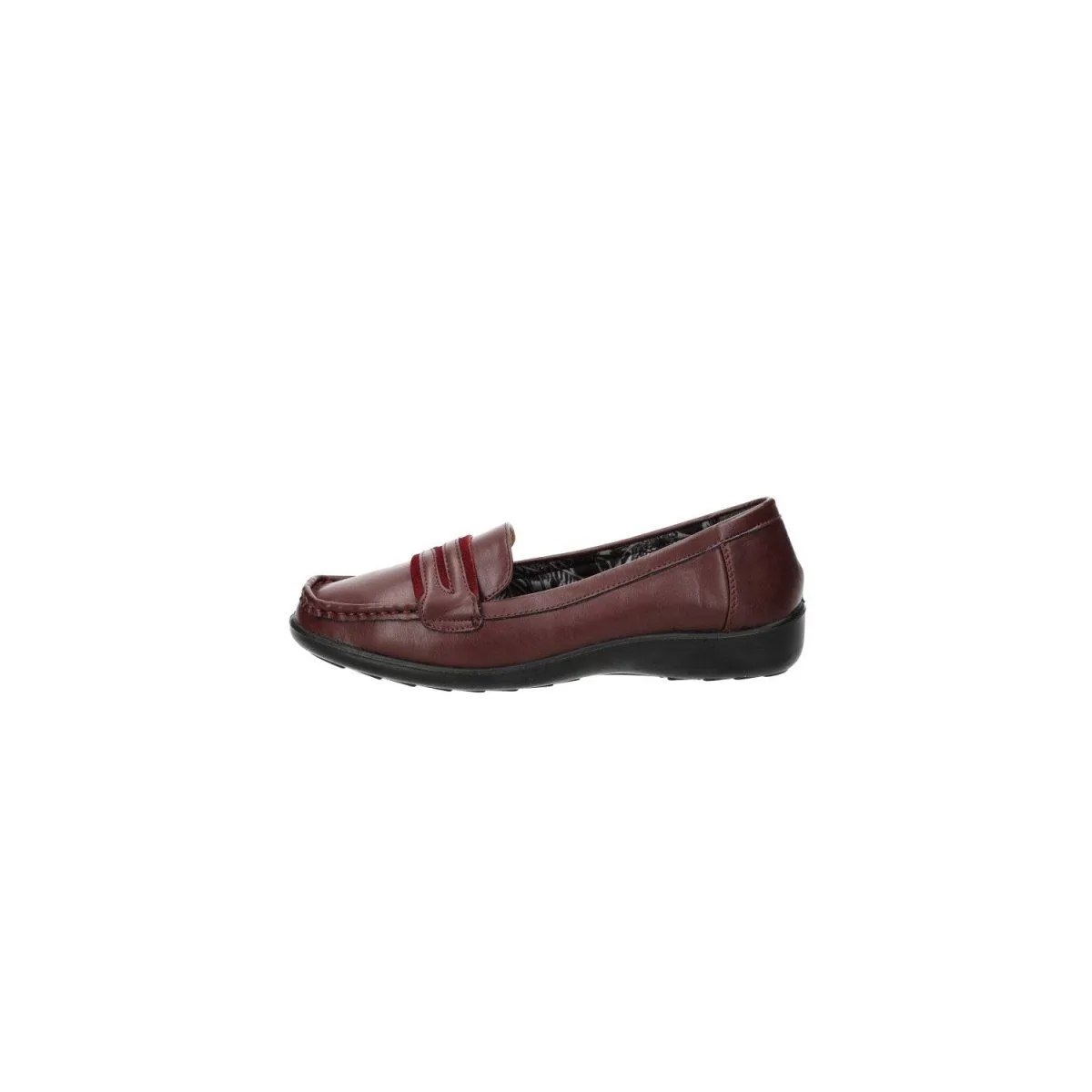 Cotton Traders Casual Loafers Casual Burgundy Colour For Women