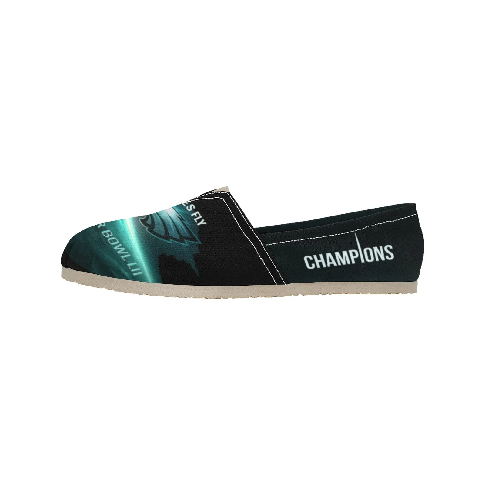 eagles Fans Mens Womens Slip-On| nfl Philadelphia Fan Canvas Casual Shoes Unisex