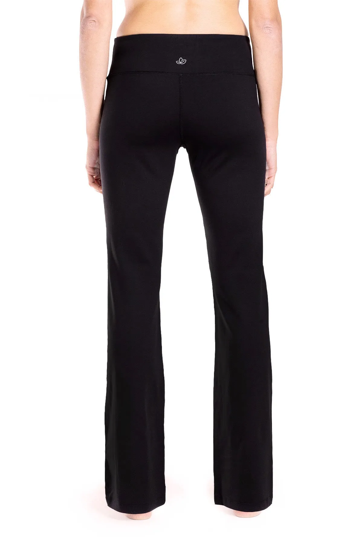 Essential Bootcut Yoga Pants (Black)