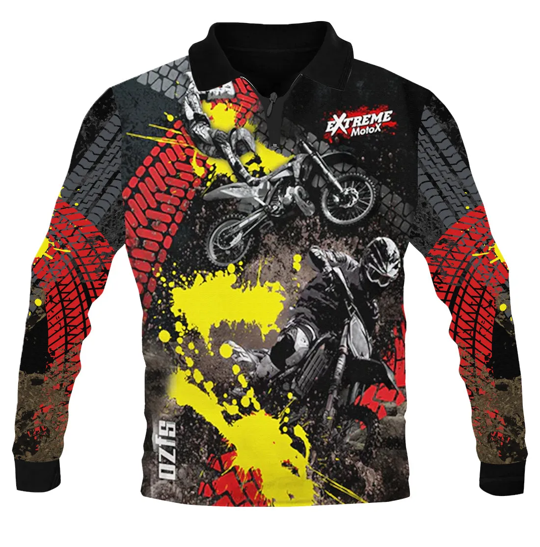 Extreme MotoX Fishing Shirt - Quick Dry & UV Rated