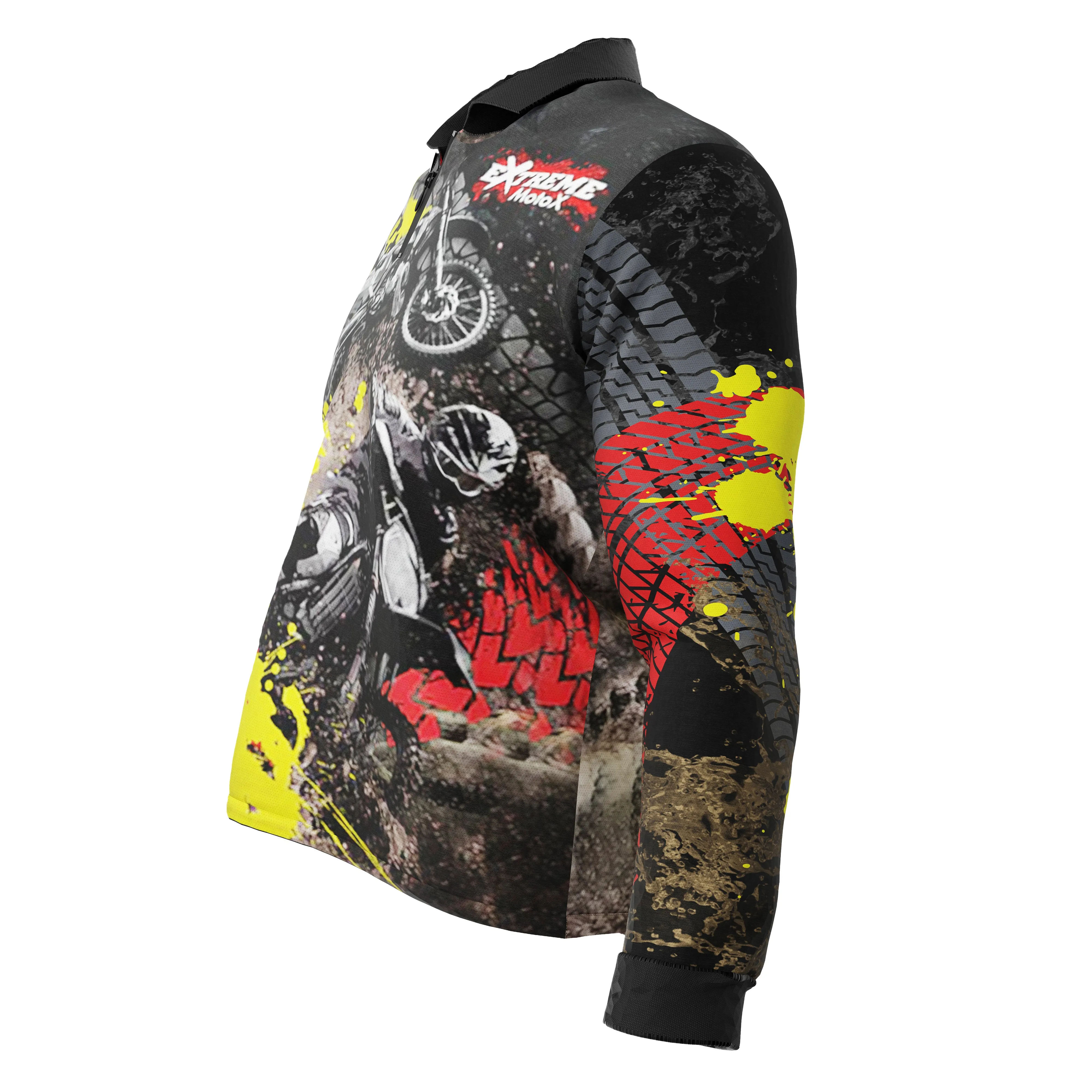 Extreme MotoX Fishing Shirt - Quick Dry & UV Rated