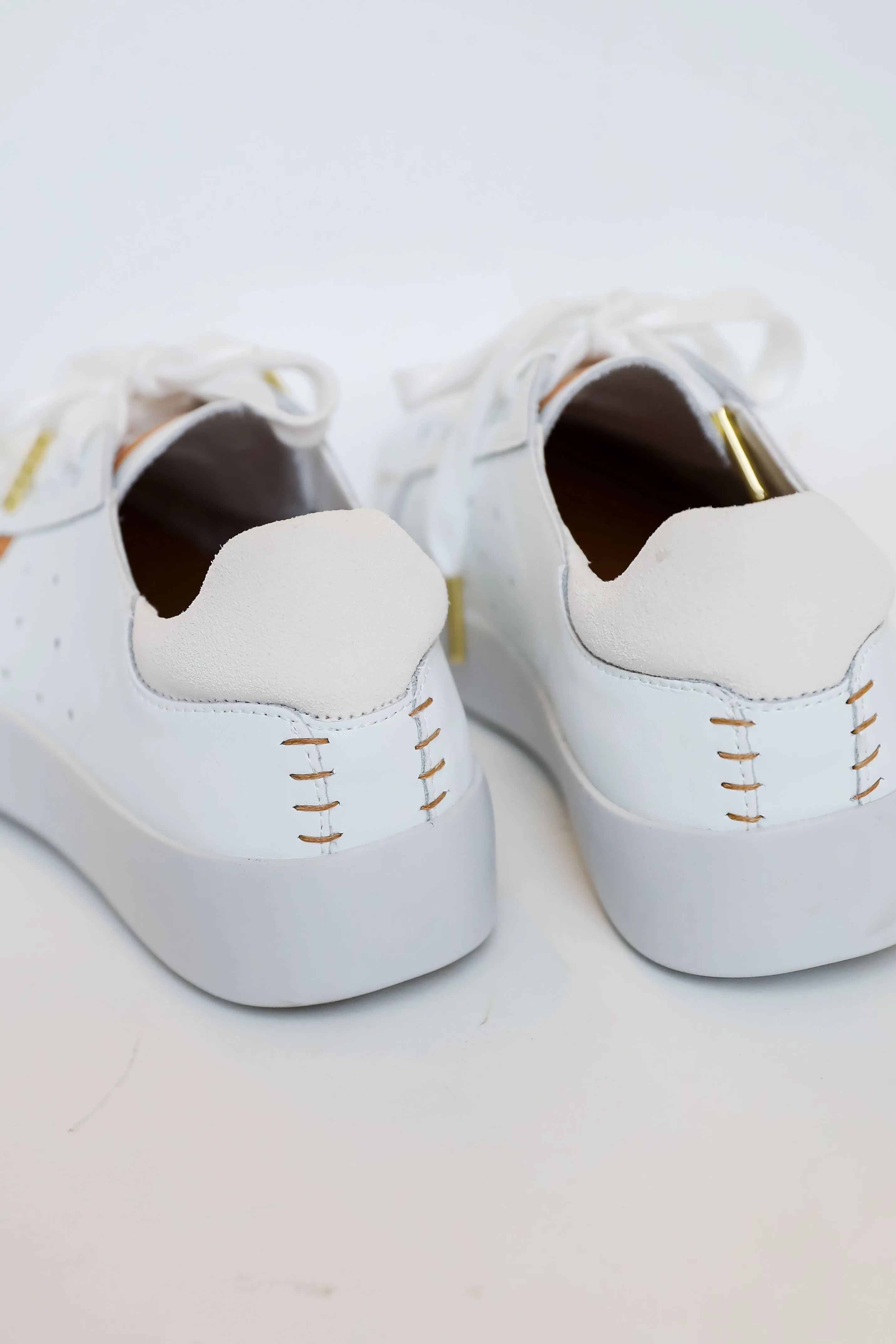 FINAL SALE - Walk With Confidence White Sneakers