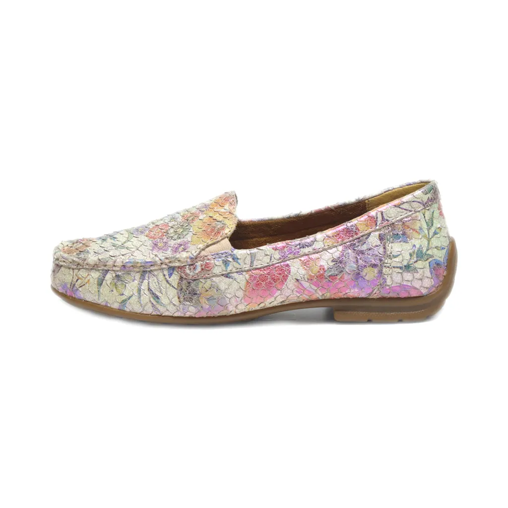 Gabor Loafers Leather Multicolour Colour For Women