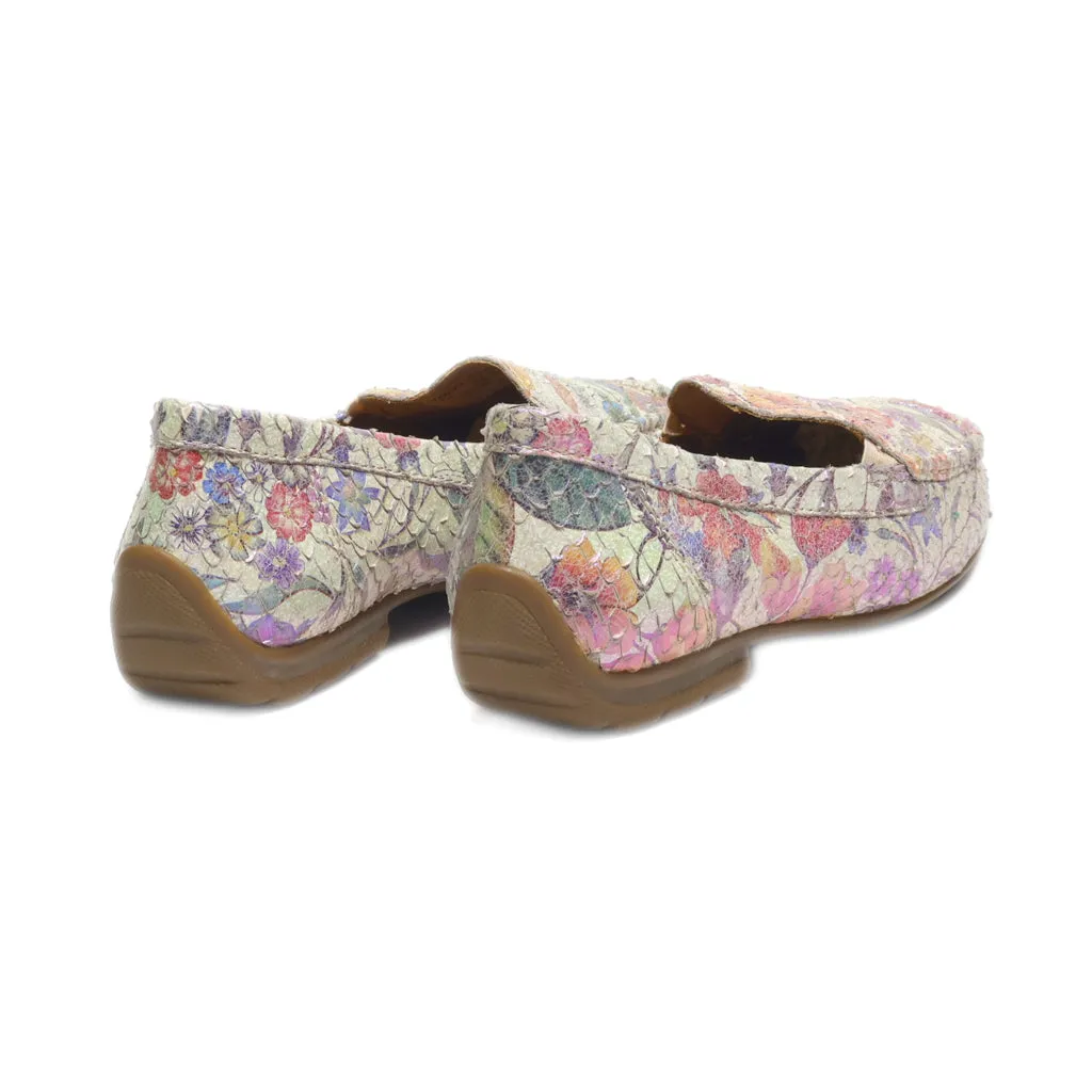 Gabor Loafers Leather Multicolour Colour For Women