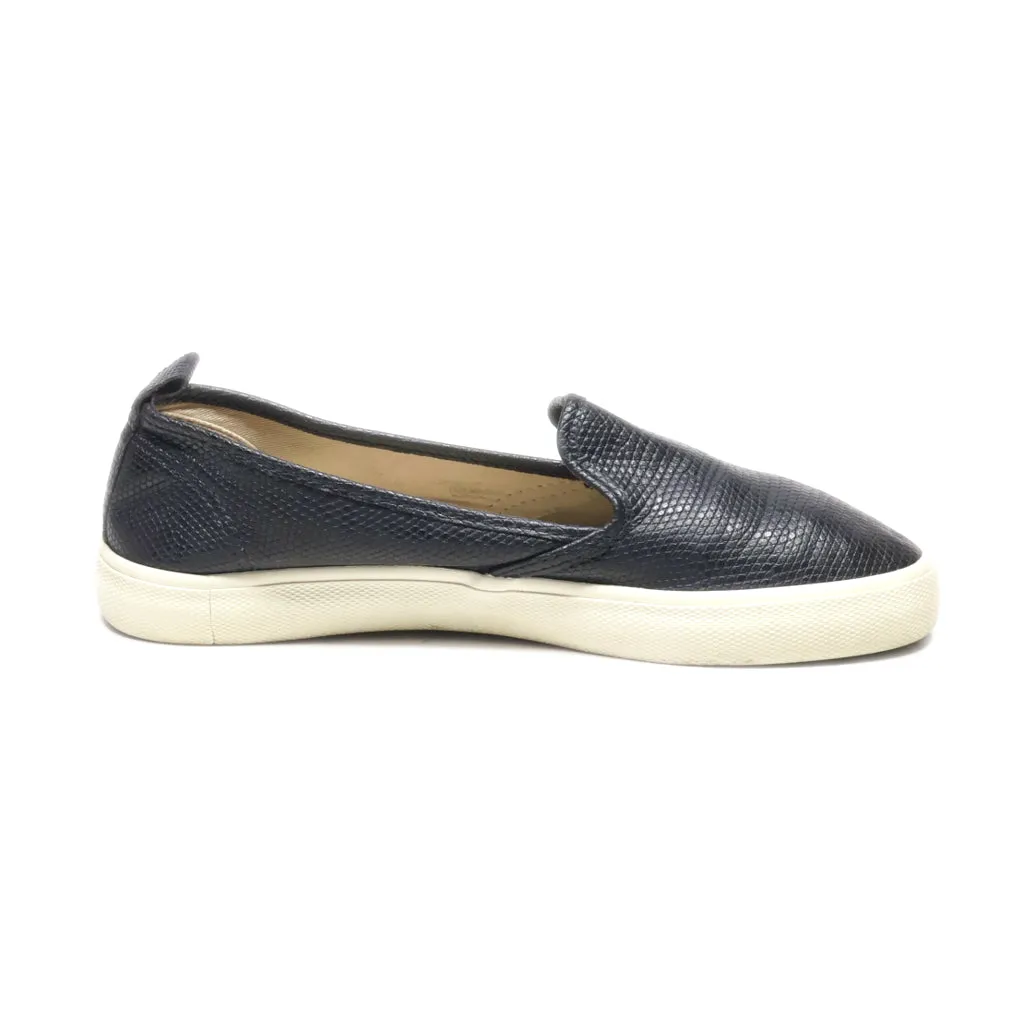 H&M Low-Top Sneakers Leather Black Colour For Women