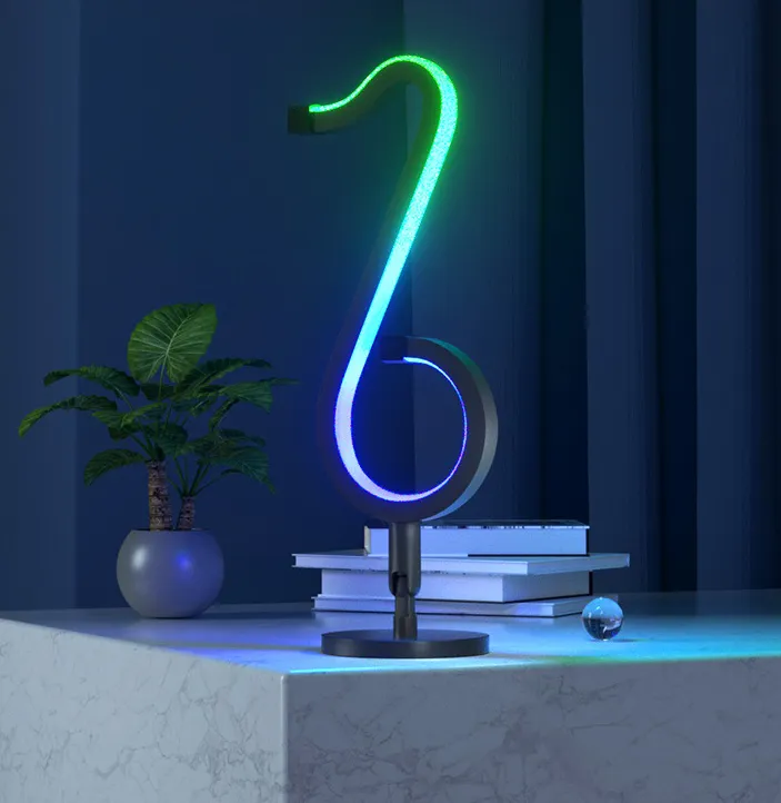 Intelligent APP Remote Control Symphony Atmosphere Light LED Night Light Rotation