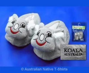 Koala Face Baby Booties