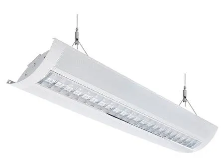 LED Architectural Parabolic 4' Suspended Direct/Indirect Light 4K