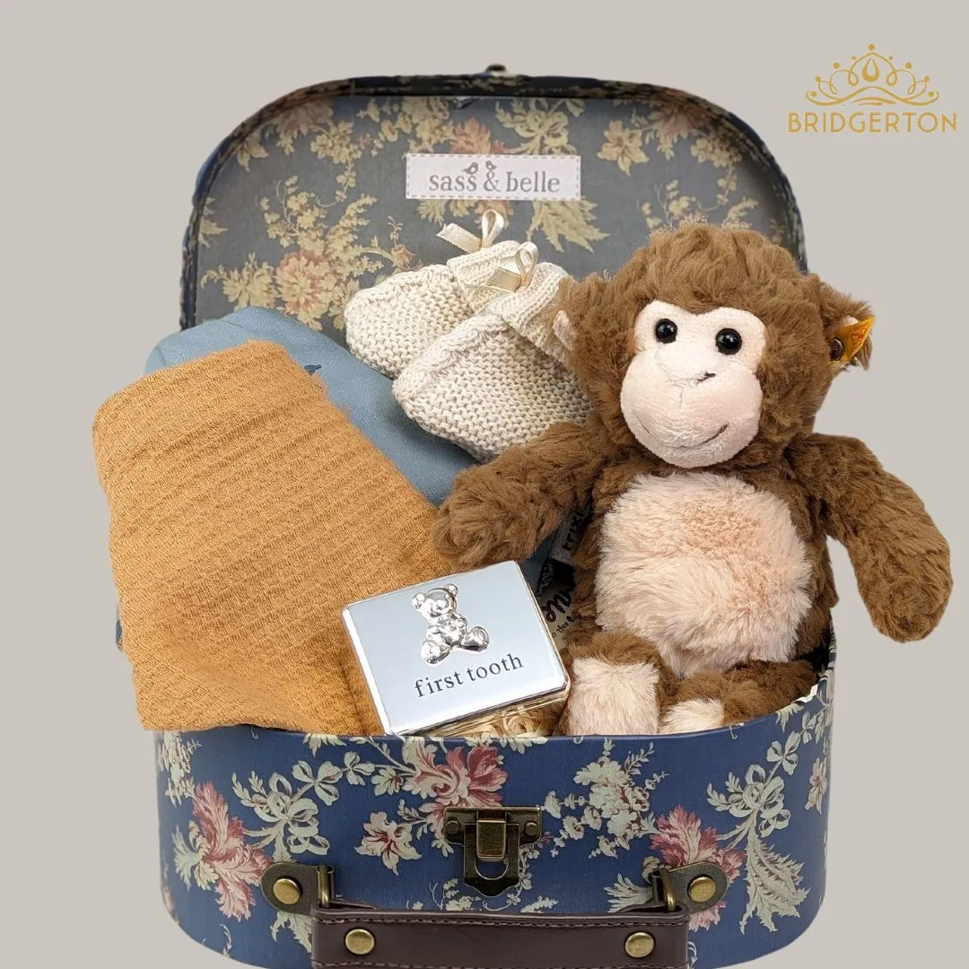 New Baby Keepsake Gift - Marvellous Mr Monkey