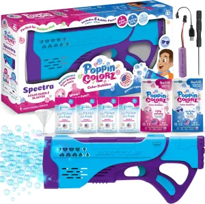 PoppinColorz Spectra Color Bubble Blaster