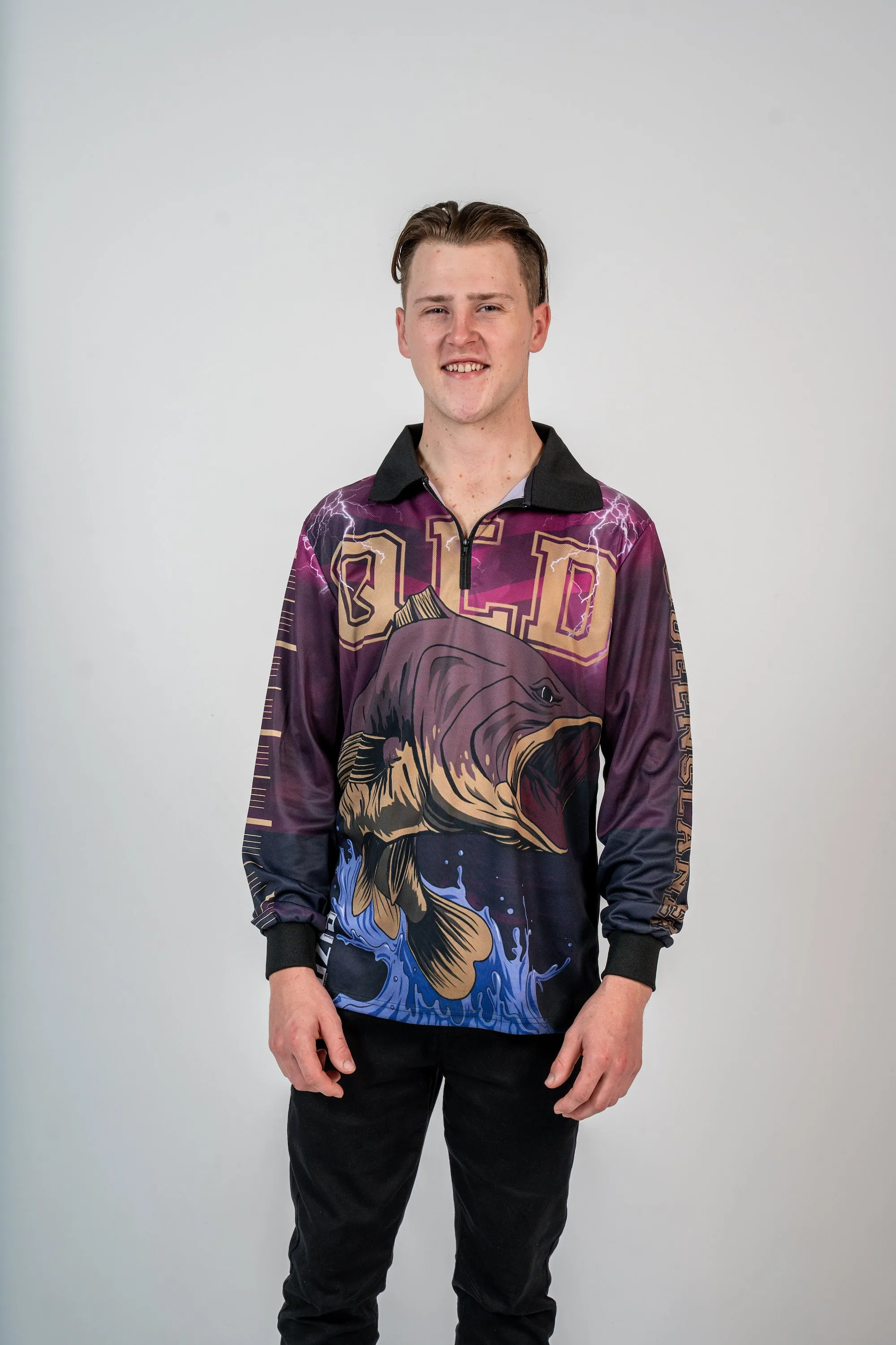 QLD Proud Fishing Shirt - Quick Dry & UV Rated