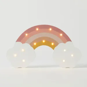 Rainbow Wooden Light by Pilbeam Living