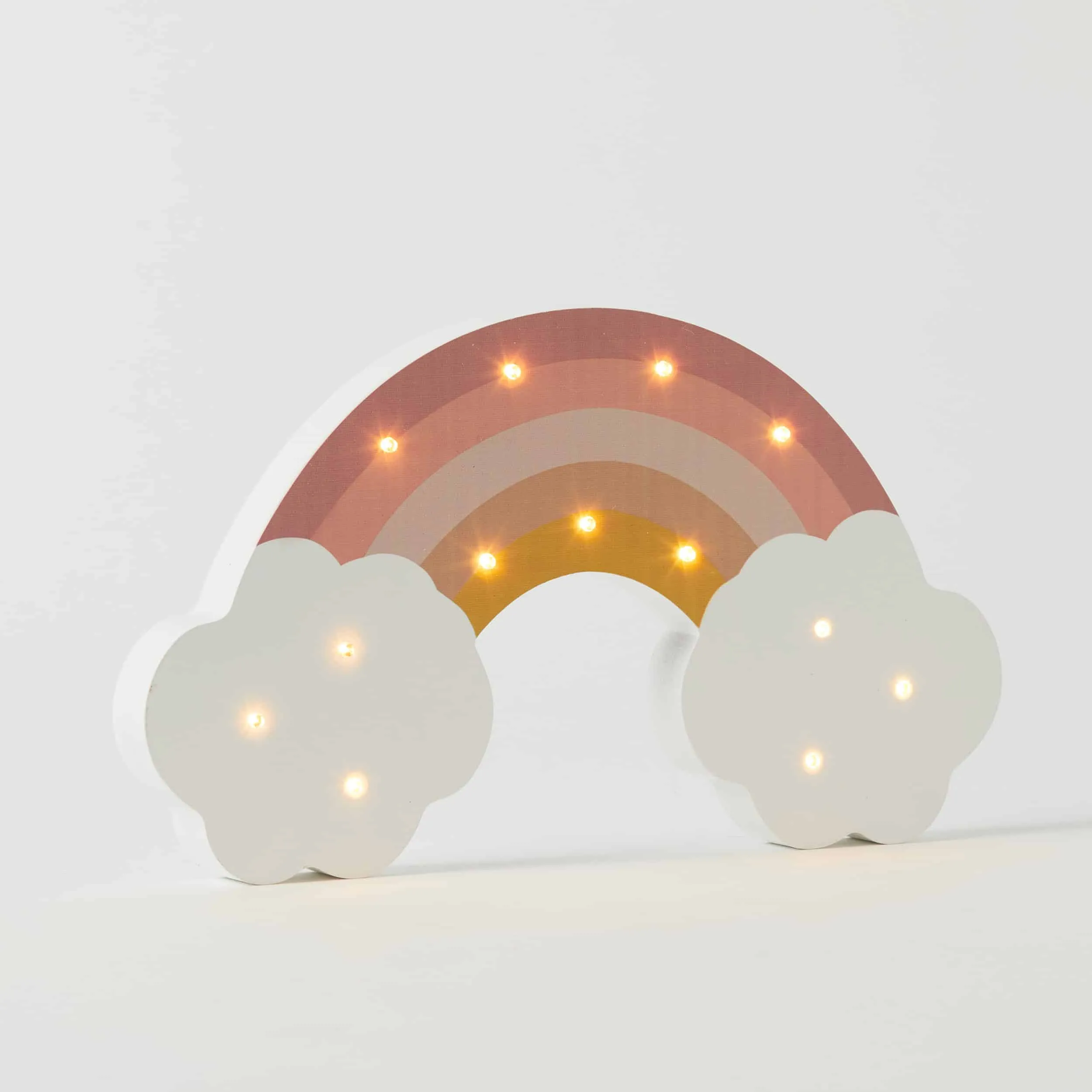 Rainbow Wooden Light by Pilbeam Living