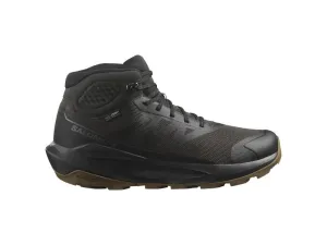 Salomon Mens Elixir Tour Mid WP Hiking Boot Phantom/Black/Asphalt