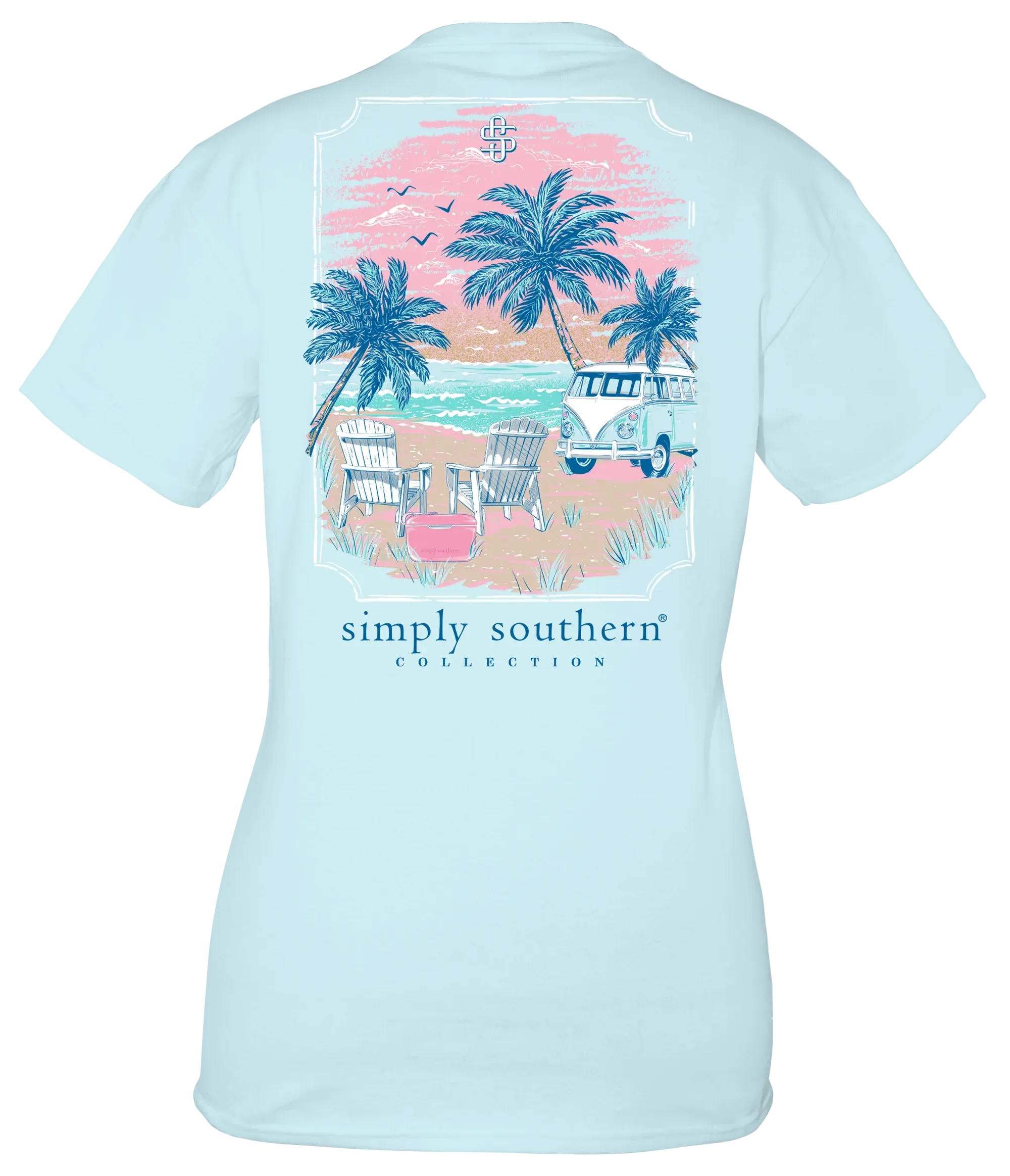 The Summer Beach Bus Tee