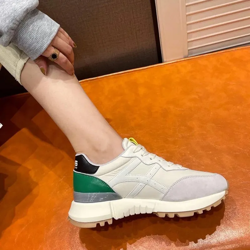 Trendy Chunky Platform Sneakers - Breathable Shoes for Women