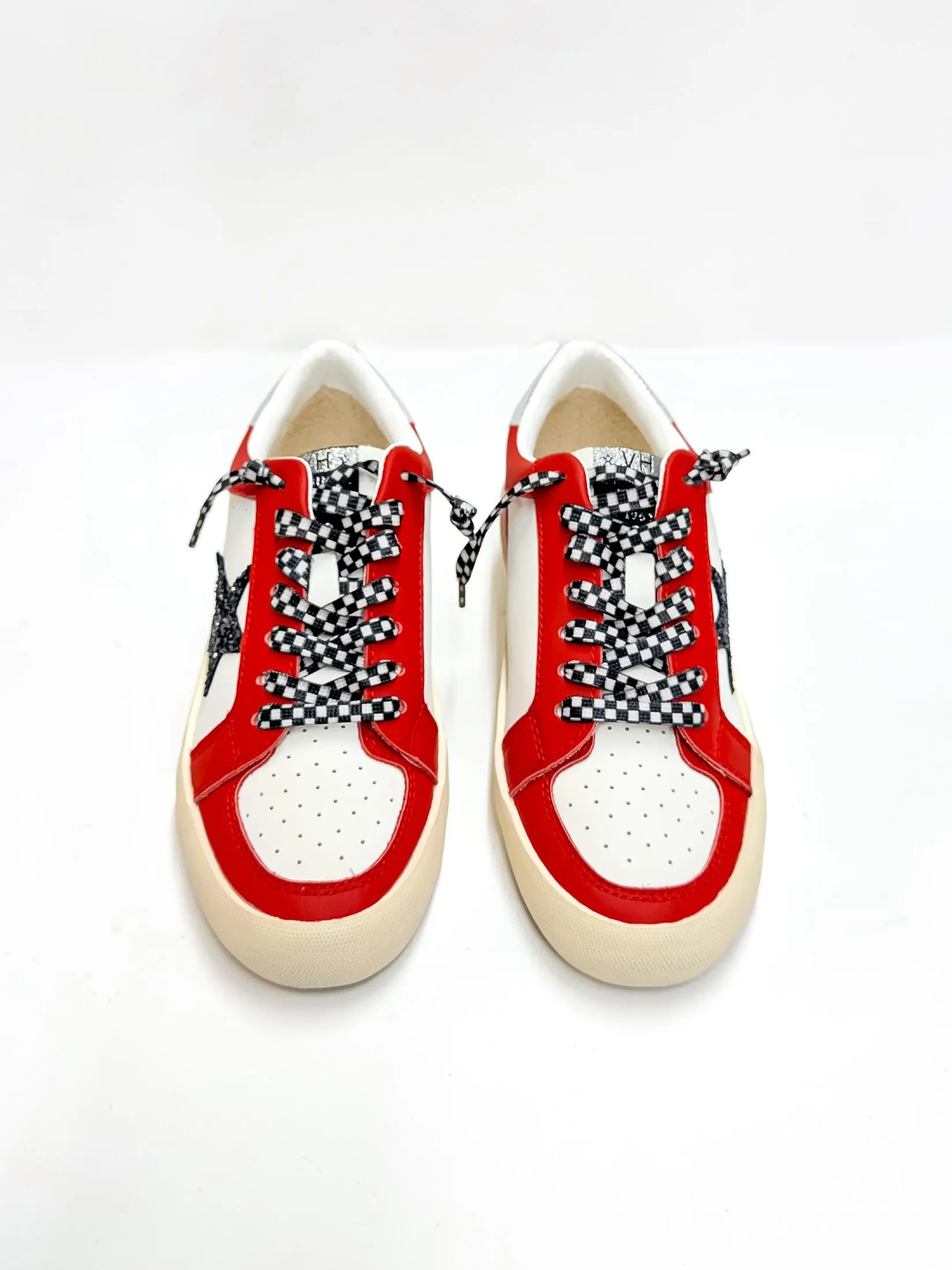 Vintage Havana | Reflex 12 Sneakers in Red Multi