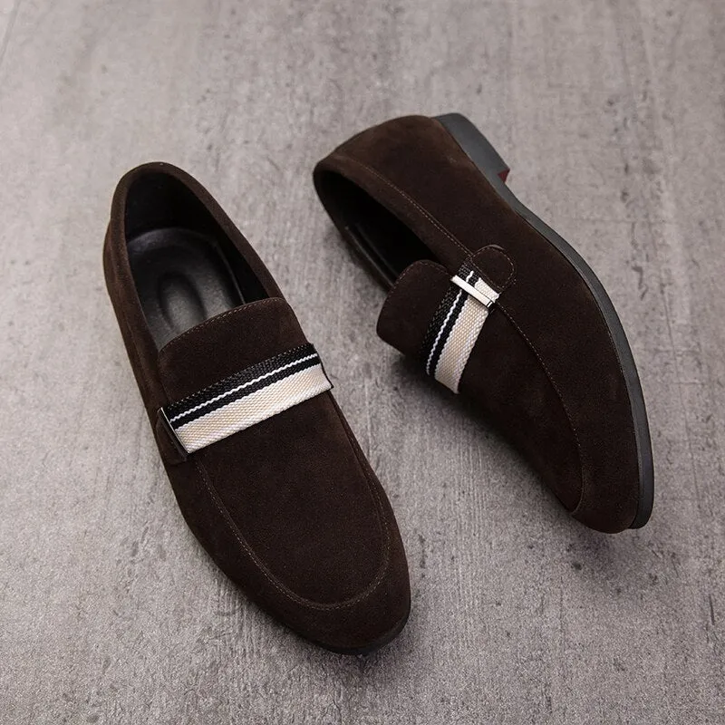 West Louis™ American Style Suede Trendy Loafers